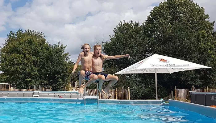 Camping Borken am See.