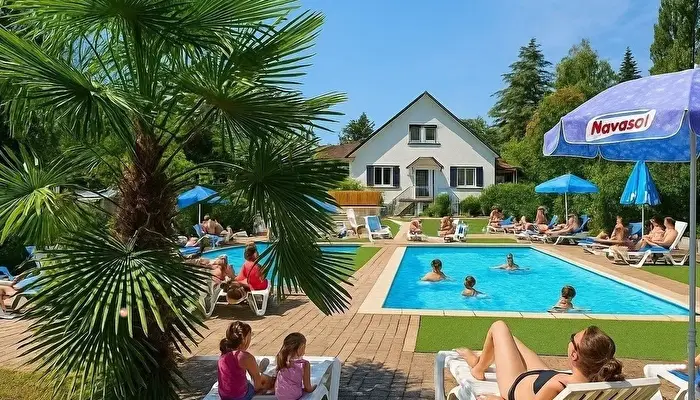 Camping des Bains.