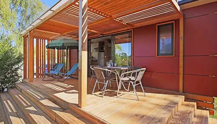 Camping Huttopia Baie du Mont St Michel.