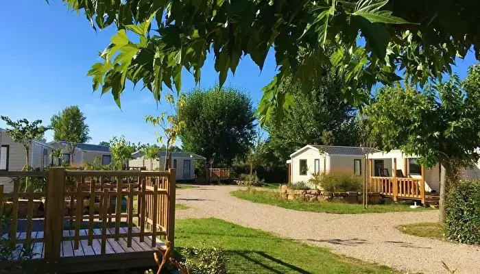 Camping Les Pommiers d'Aiguelèze.