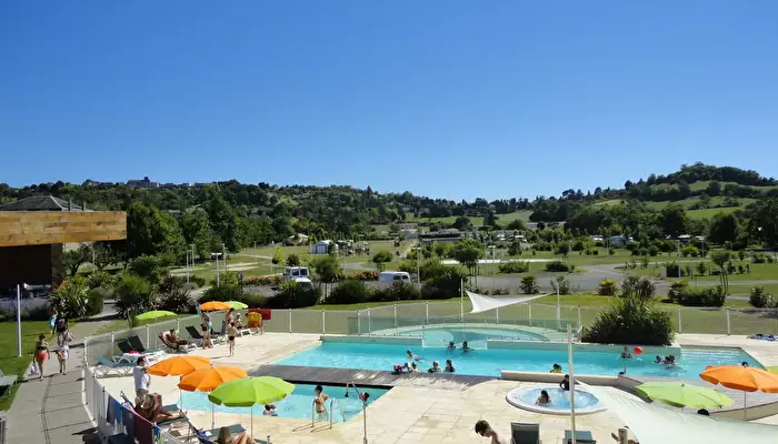 Camping Paradis Vallée du Lot.