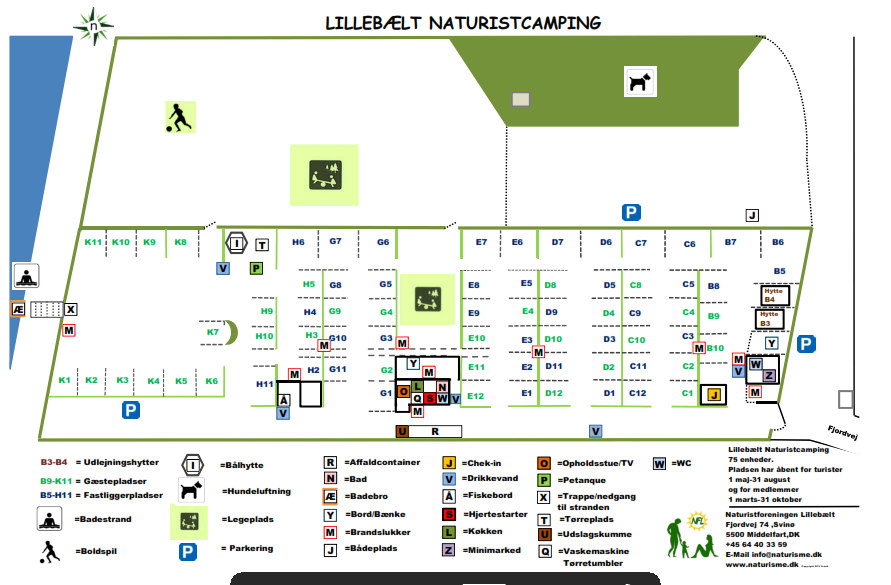 Lillebælt Naturistcamping in Middelfart Dänemark 2023 Buchen Sie