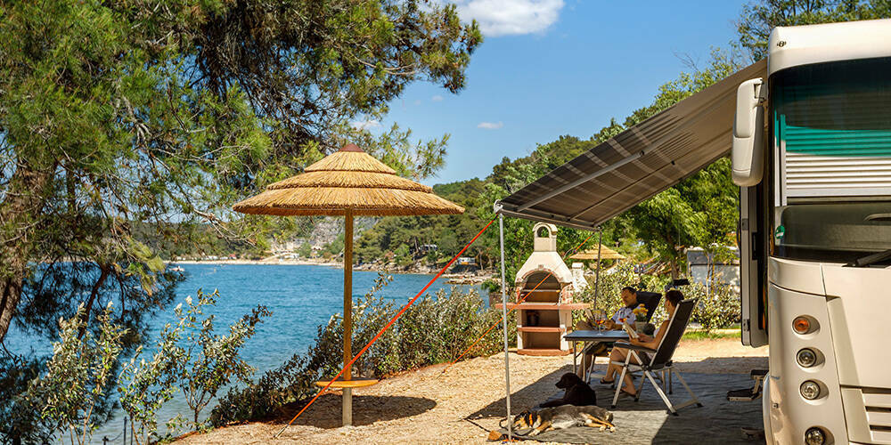 Slumkvarter favor Behov for Top 10 smukkeste campingpladser i Istrien - Find alle campingpladser på  JetCamp.com