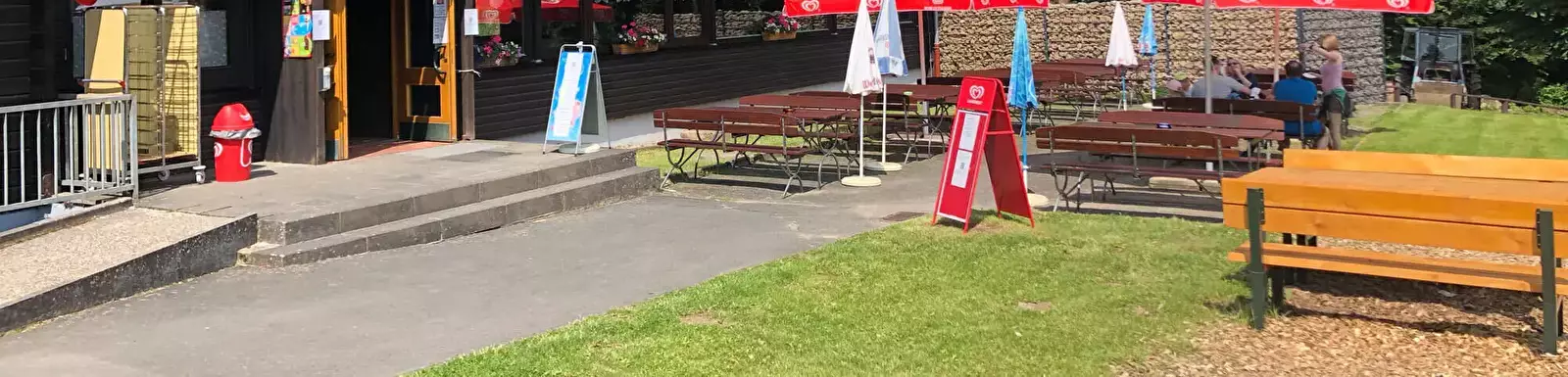 Kavárna restaurace bar Adler- & Wolfspark