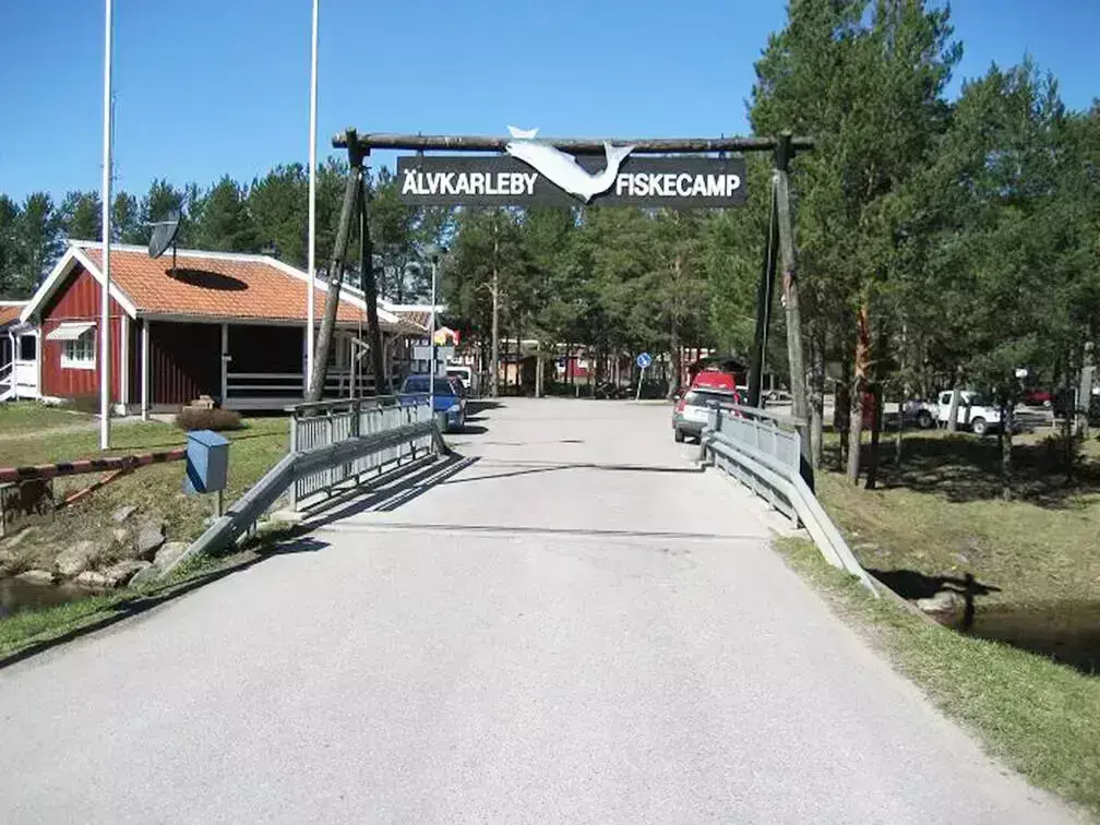 Inngang Älvkarleby Fiskecamping