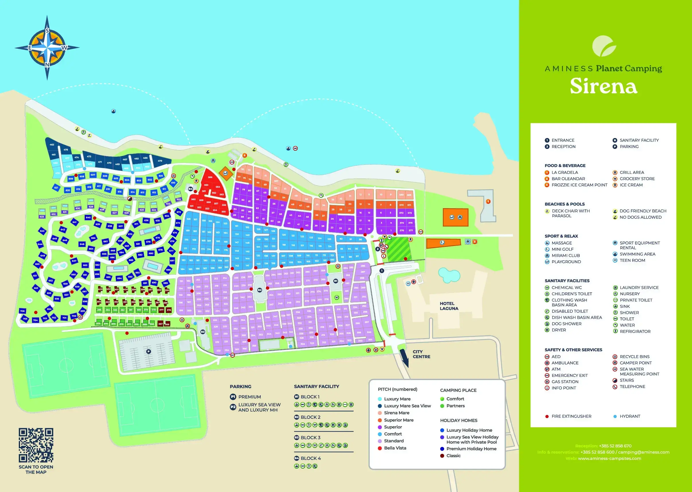 Aminess Planet Camping Sirena in Novigrad, Croatia (2026) | JetCamp.com