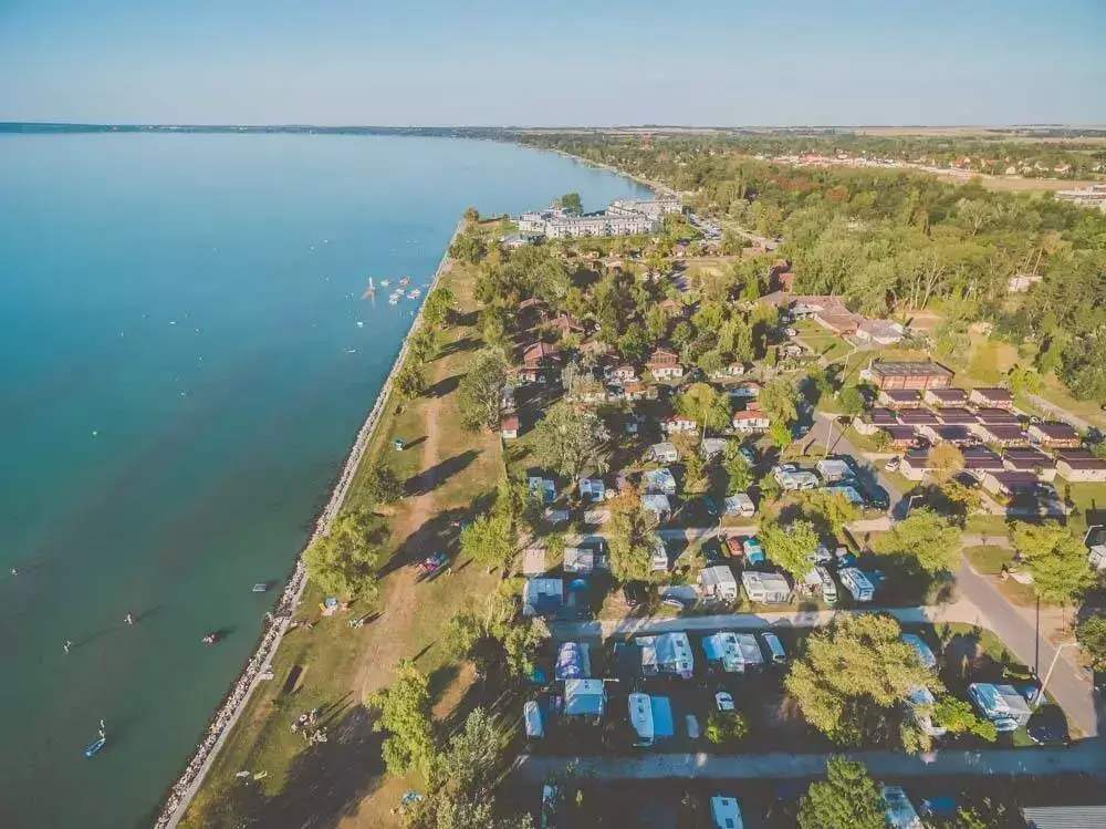 Přehled lokalit Aranypart Camping & Apartments