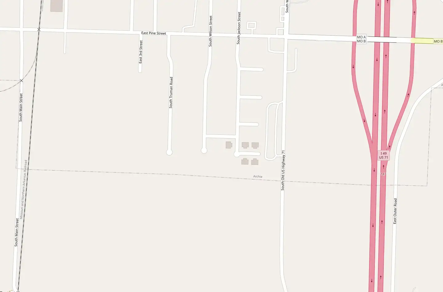 Ellice Archie R M. Maps Archie RV Park in Archie, (2026) | All campgrounds, vacation resorts ...