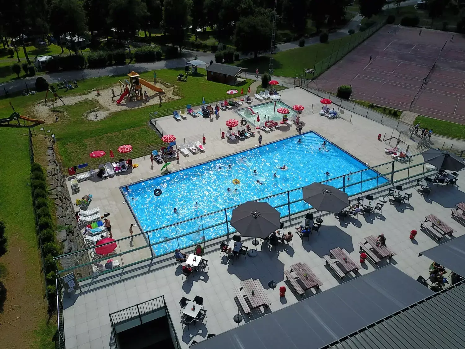 Swimming pool Ardennen Camping Bertrix