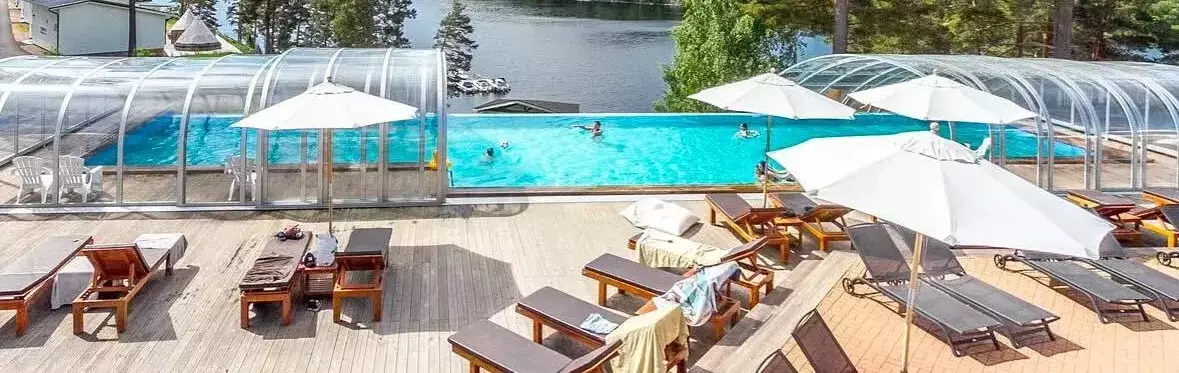 Swimming pool årjäng Camping & Stugor Sommarvik