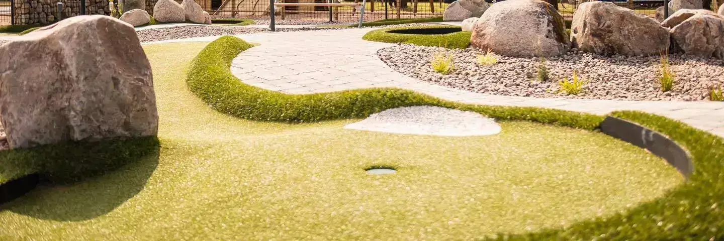 Mini golf Båstad Camping