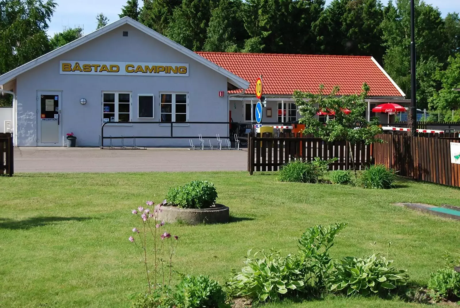 Reception office Båstad Camping