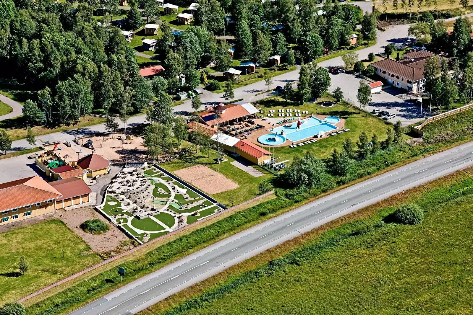 View Björkbackens Stugby i Vimmerby