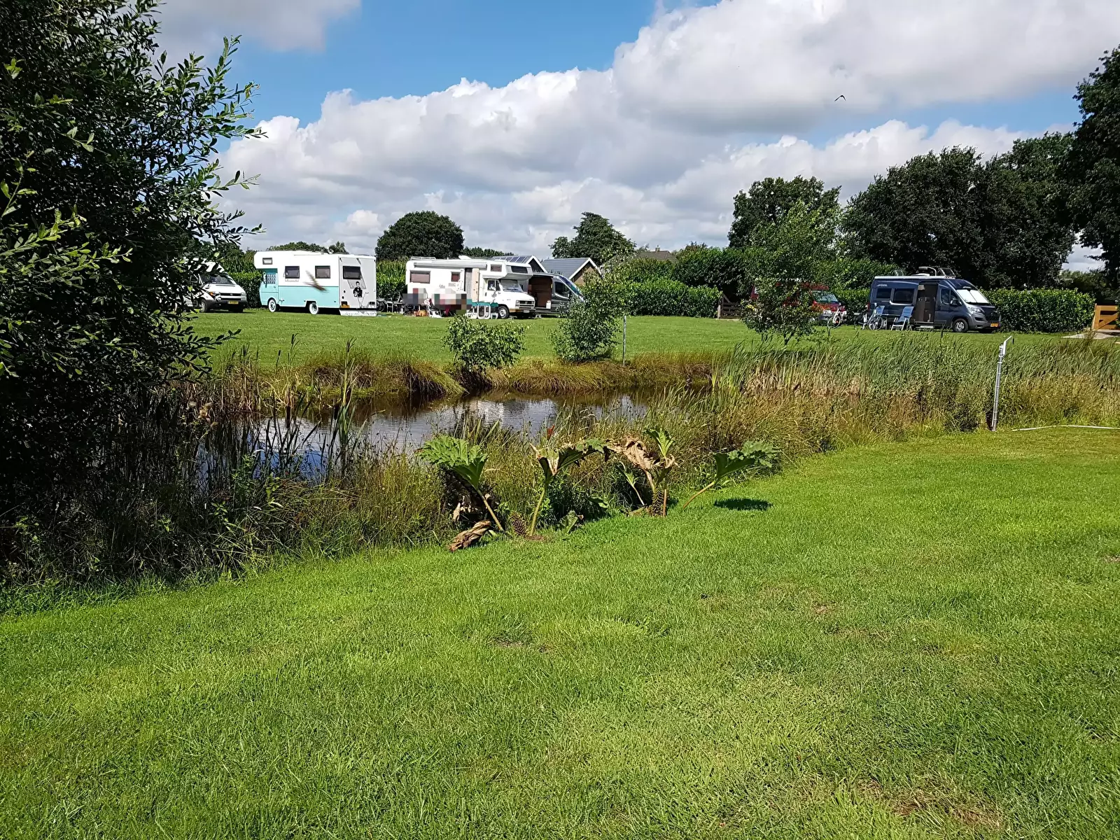 Piazzola camper Boerencamping De Binnentuin