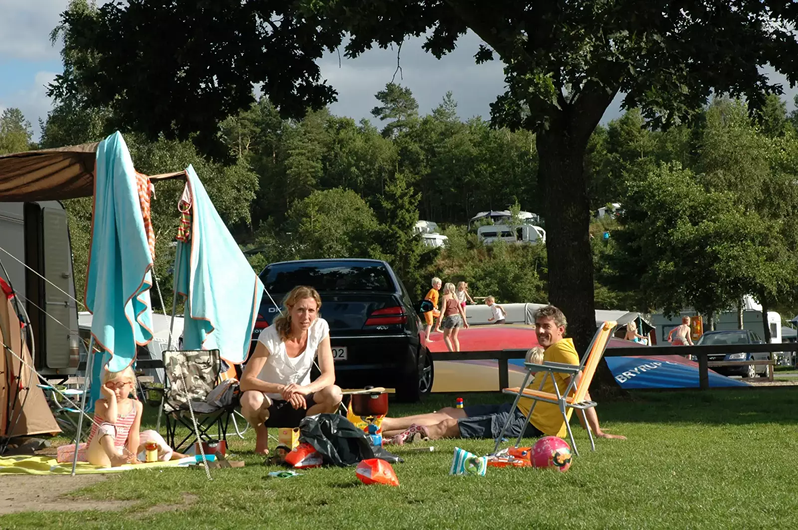 Zelt Bryrup Camping