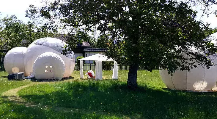 Bublinový stan Bubble Tent Hotel
