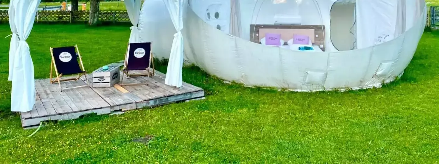 Bublinový stan Bubble Tent Hotel