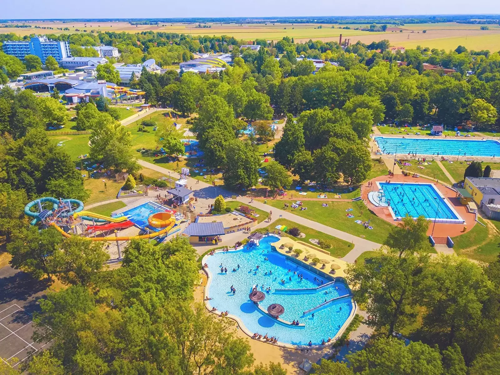 Swimming pool Bükfürdő Thermal Kemping