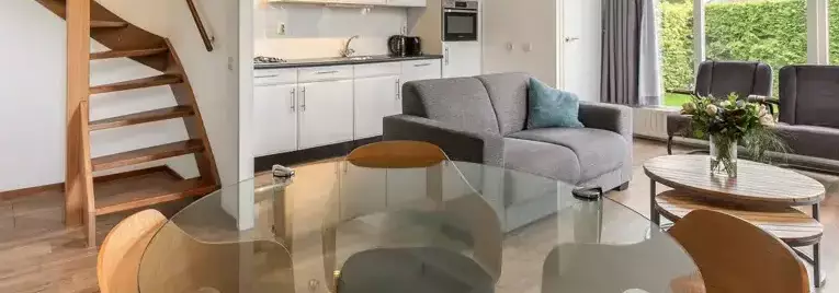 Interieur accommodatie Bungalowpark Het Hart van Drenthe