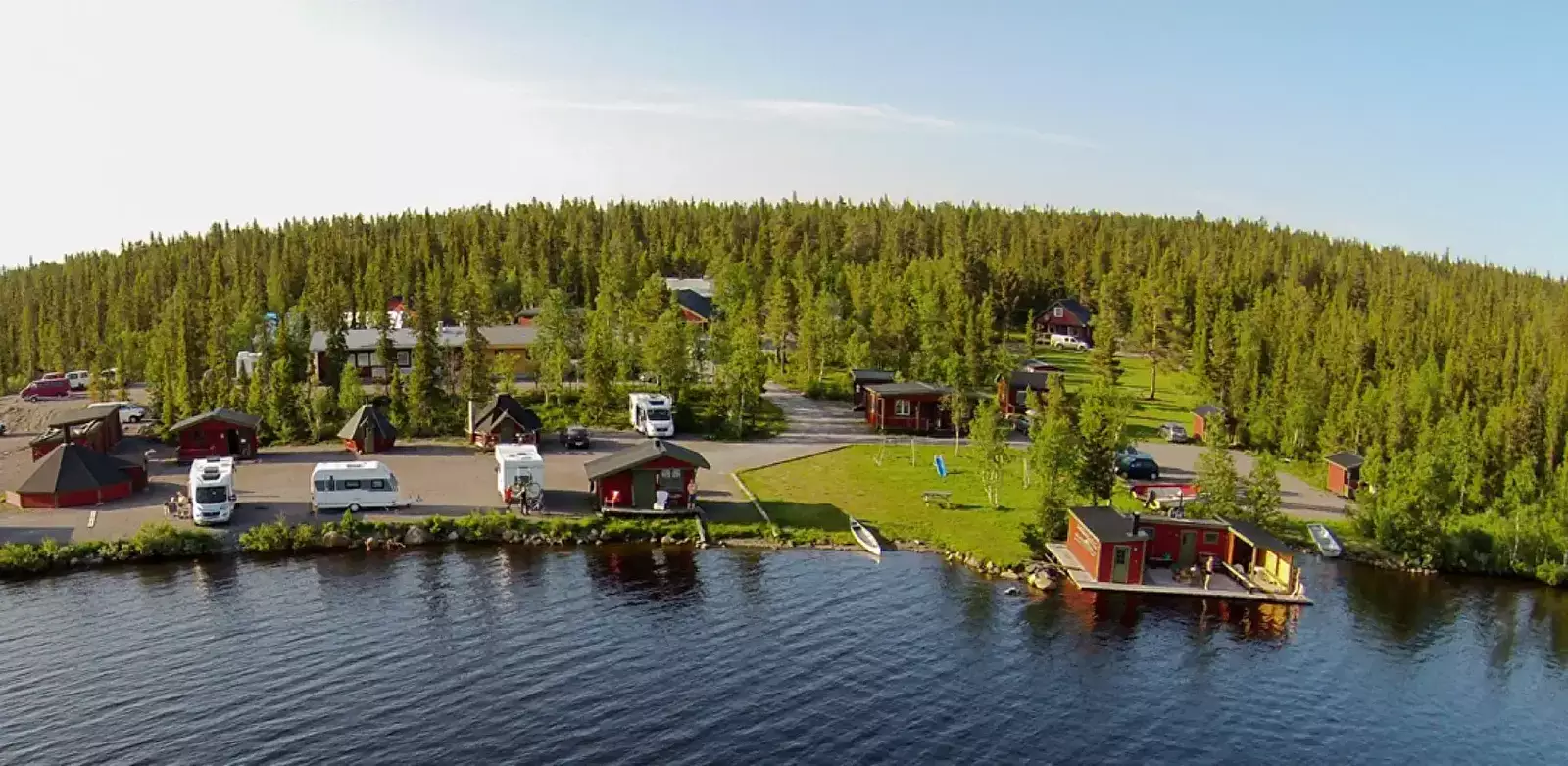 Pohled Camp Alta Kiruna