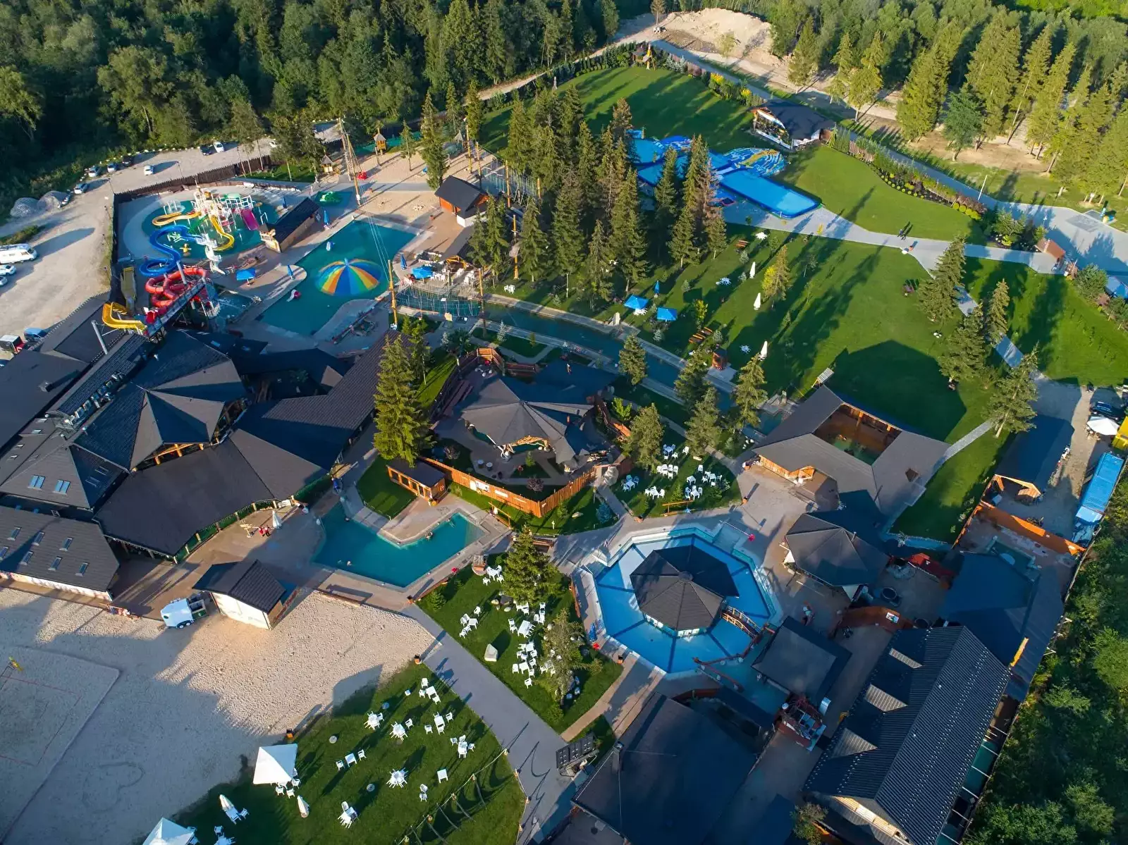 Přehled lokalit Camp Gorący Potok