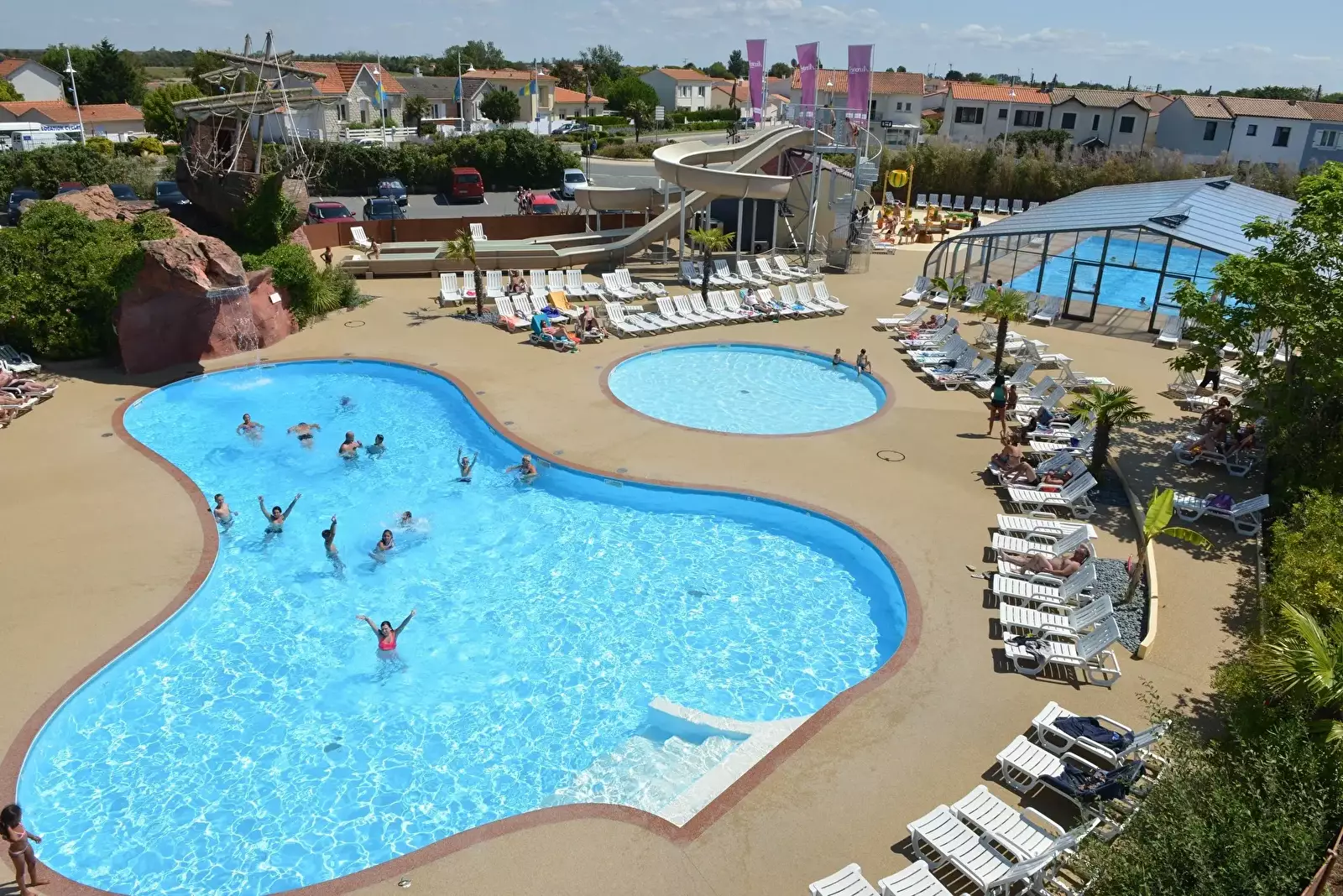 Plavecký bazén Camping 2 Plages & Océan