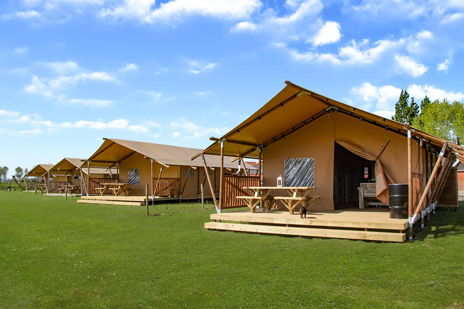 Safari tent Camping Aan de Vleterbeke