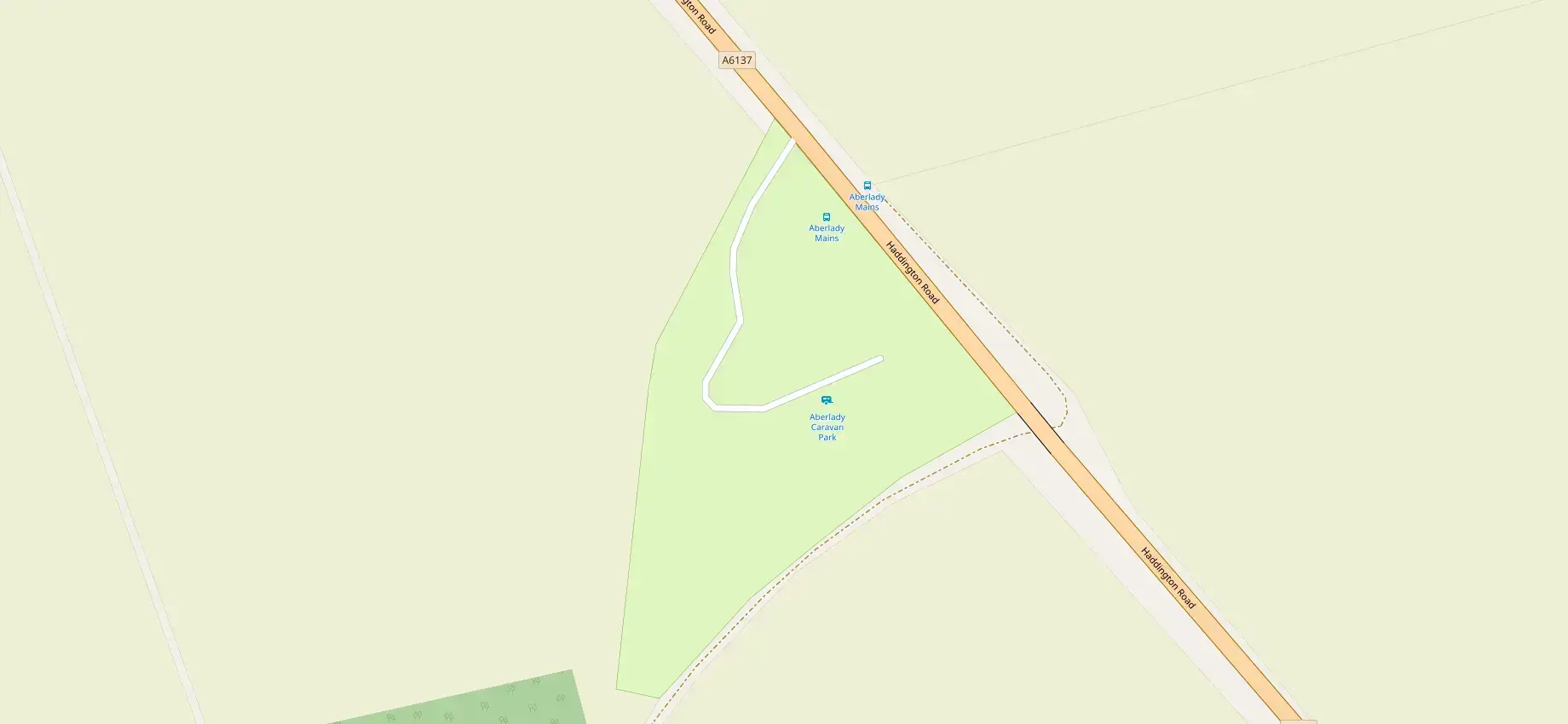 Camping Aberlady Caravan Park In Aberlady UK 2026 All Campgrounds Camping Aberlady Caravan Park Map 701844.webp