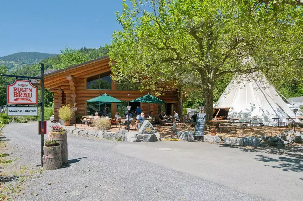Indgangen Camping Alpenblick