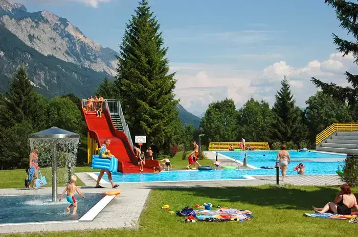 camping lampele AK Ossiach. Ideal-Camping Lampele. – Parmenides Ansichtskarten main image 0