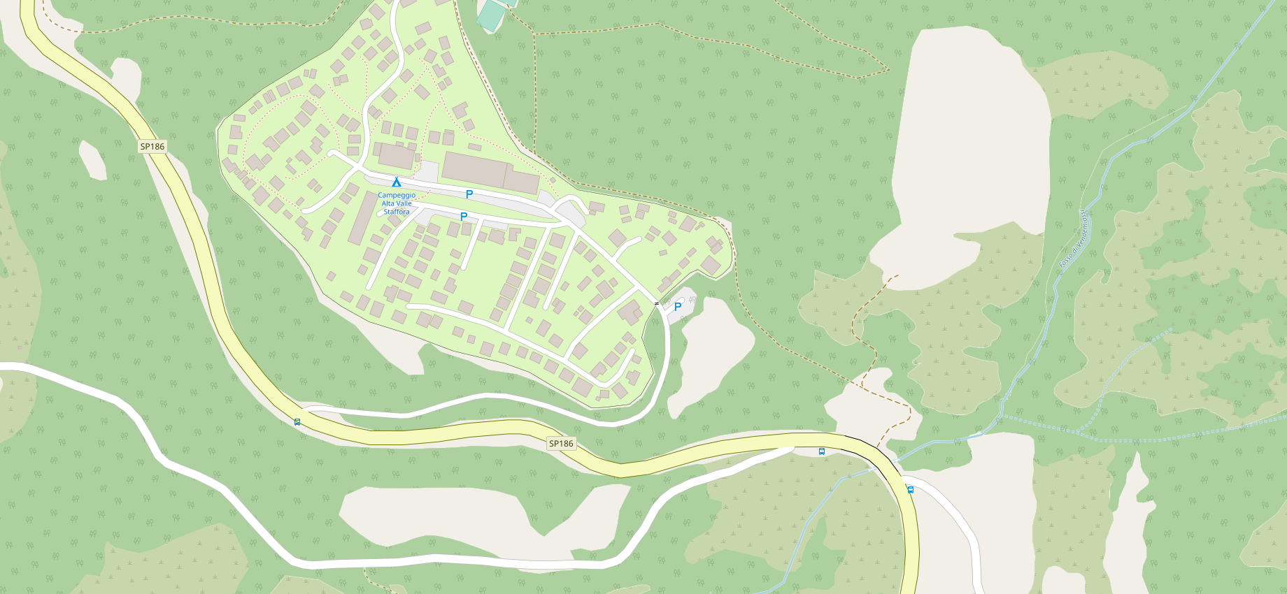 Camping Alta Valle Staffora in Santa Margherita Di Staffora, Italien