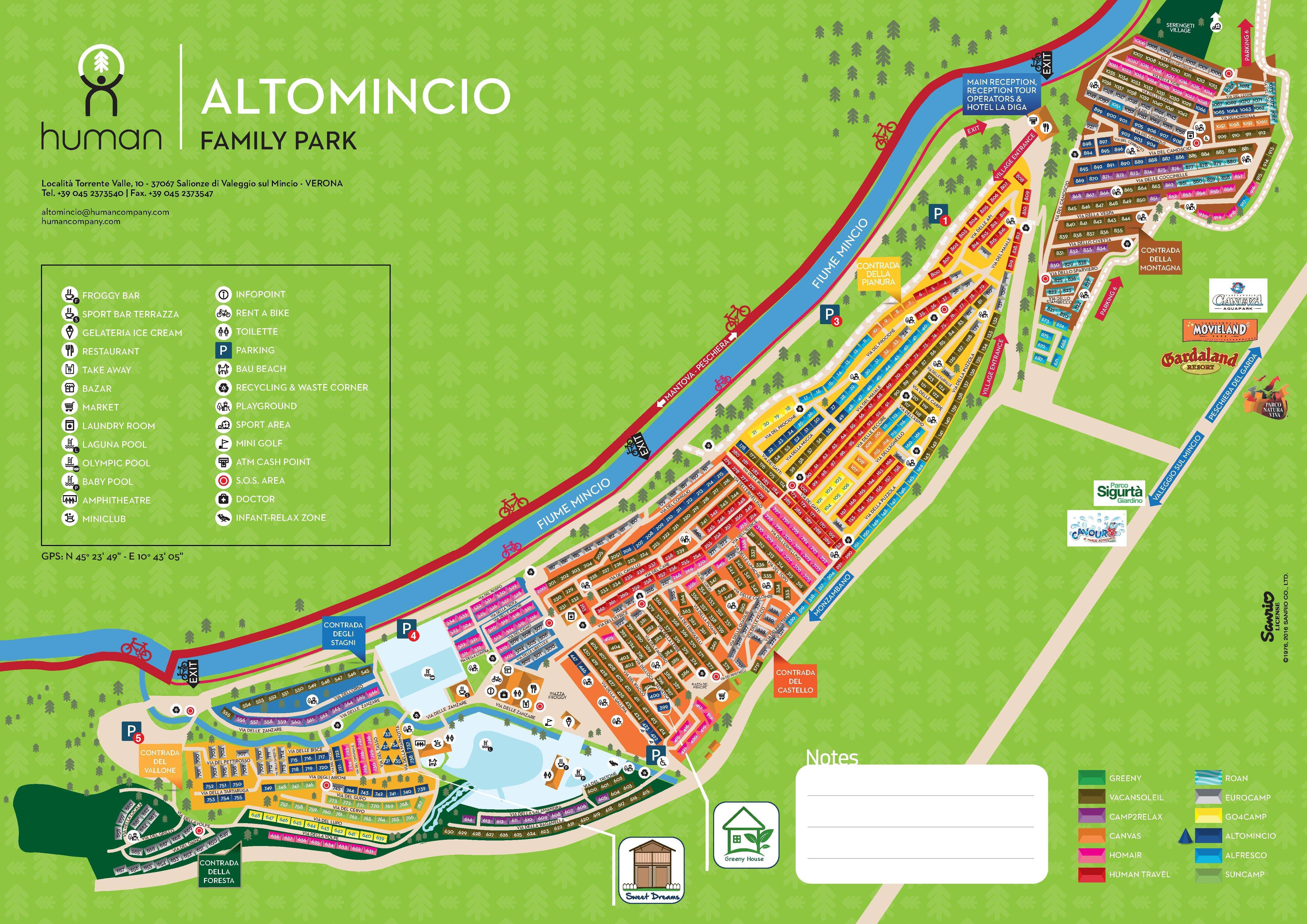 Camping Altomincio Family Park In Valeggio Sul Mincio Italy Jetcamp Com