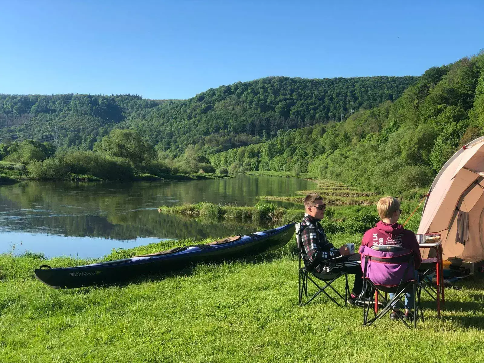 Vodní sporty Camping am Bootshaus