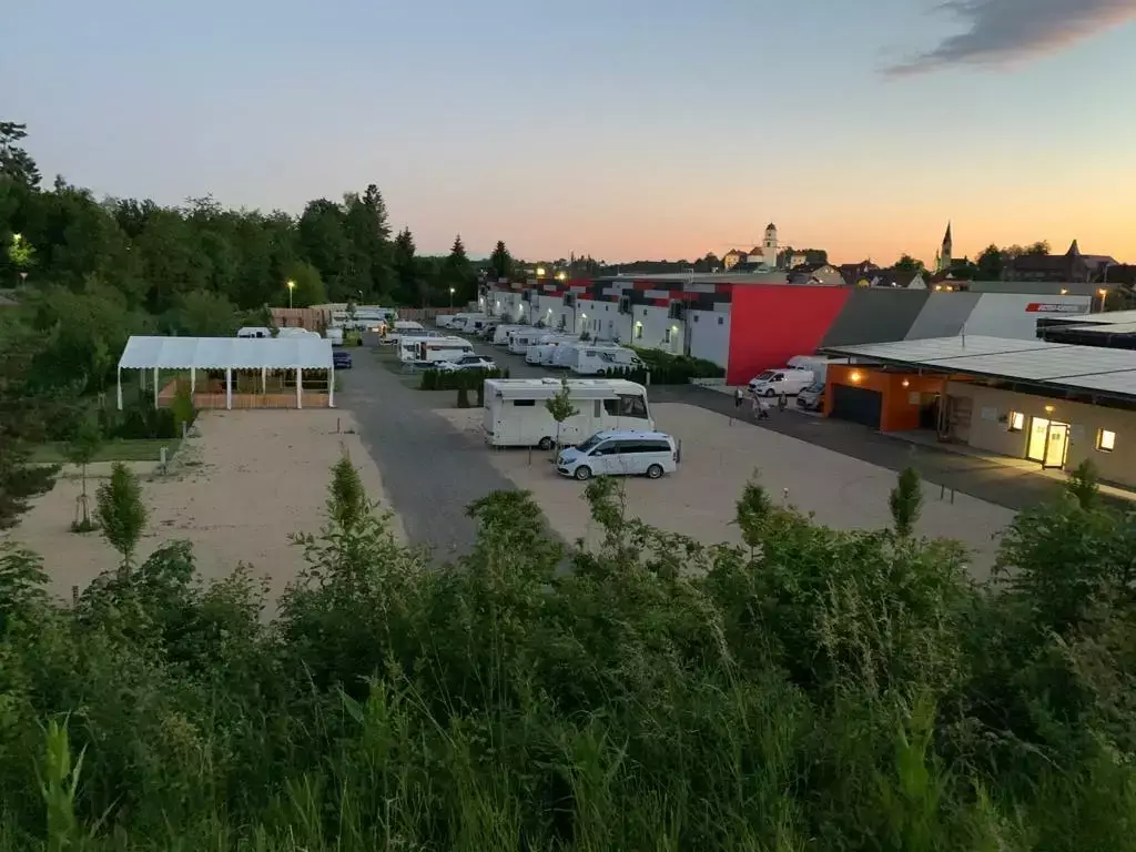 Aussicht Camping an der Ablach Meßkirch