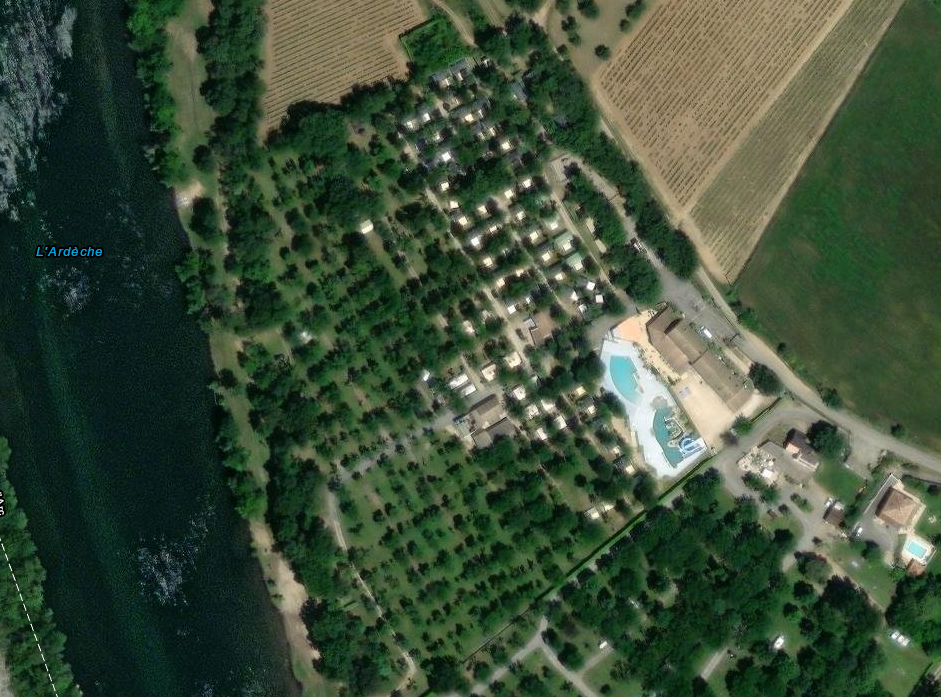 Locatie overzicht Camping Arc en Ciel