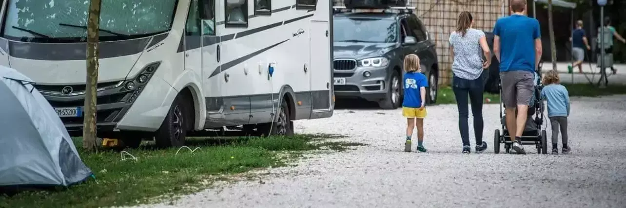 Campervan pitch Camping Arena Budapest