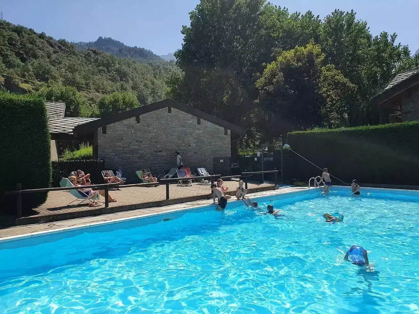 Zwembad Camping Arvier