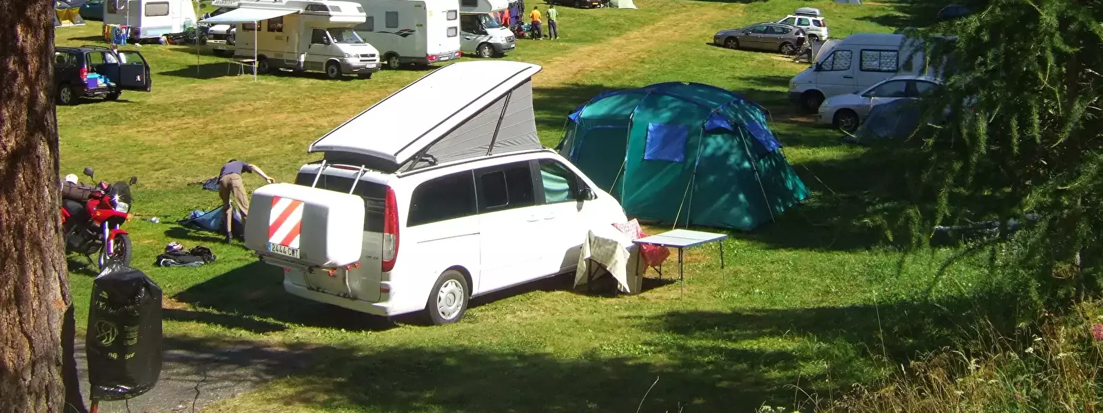 Aussicht Camping Attermenzen