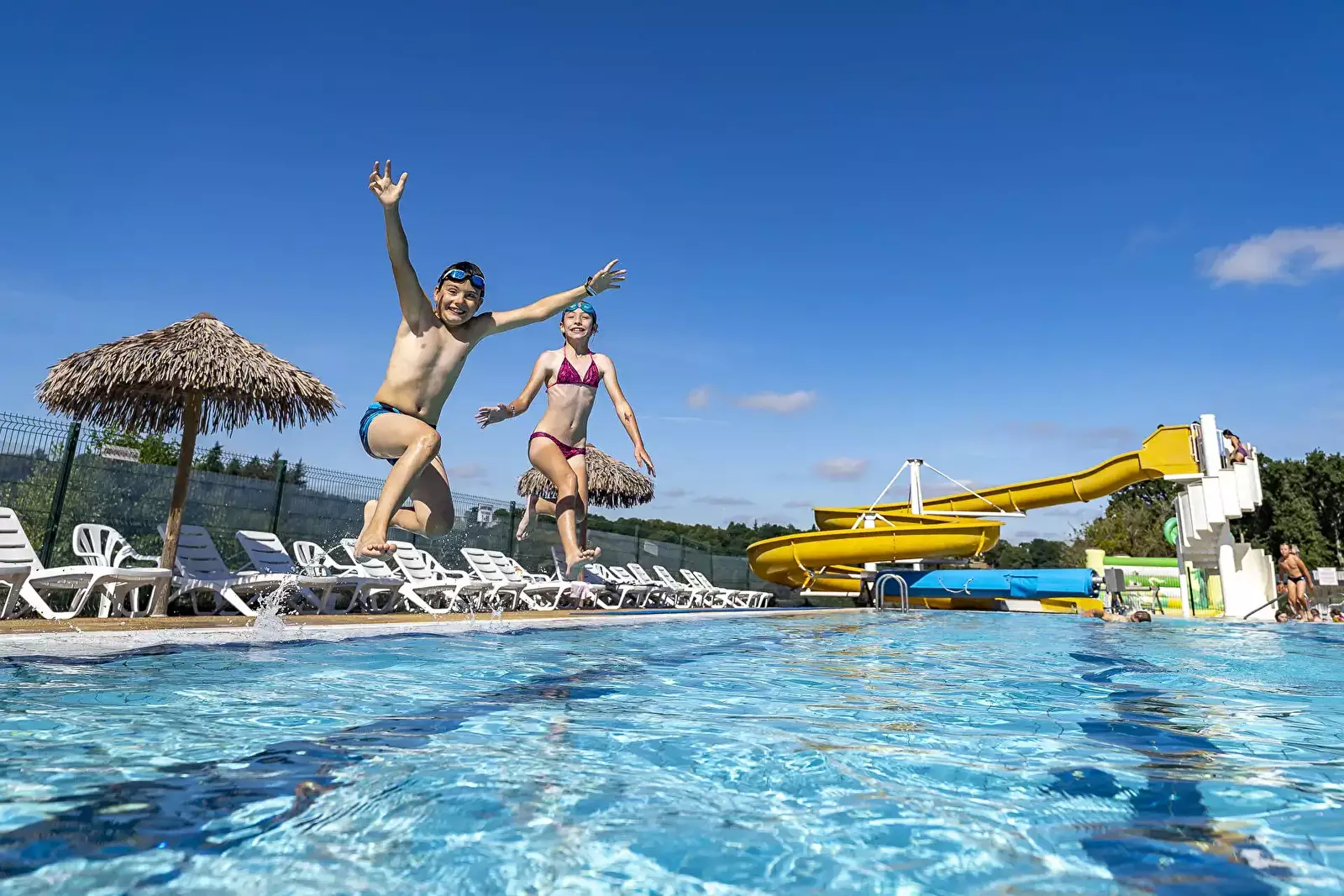 Piscina Camping Au Bocage du Lac