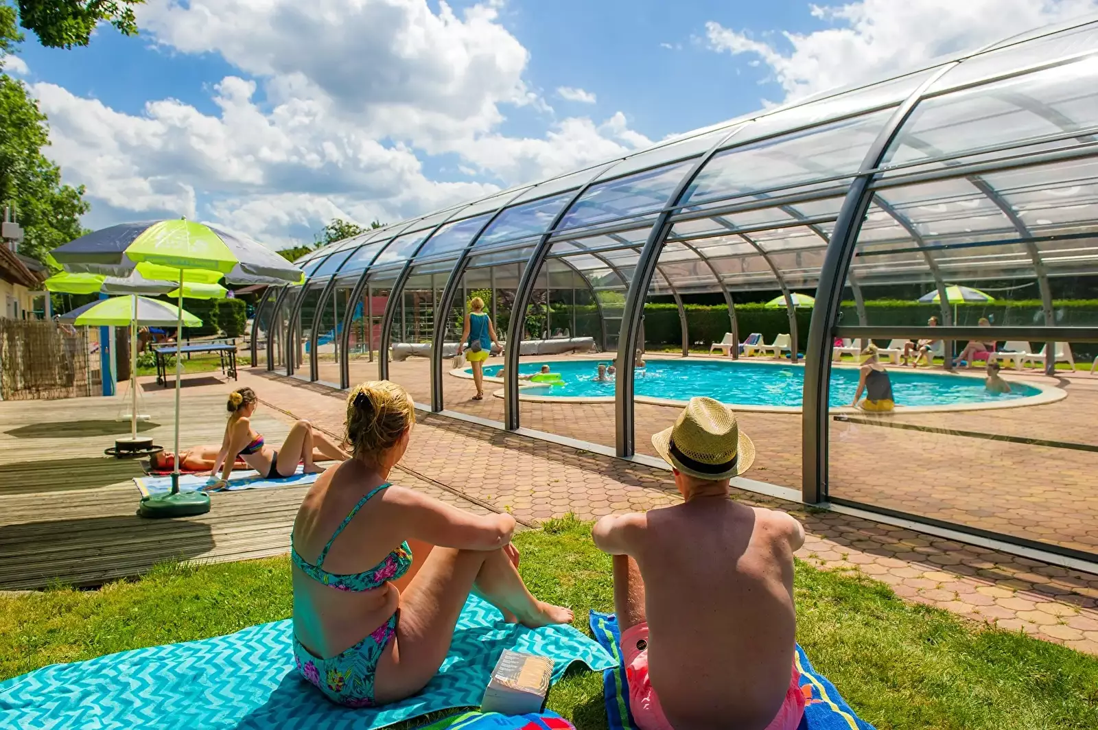 Zwembad Camping Au Clos De La Chaume