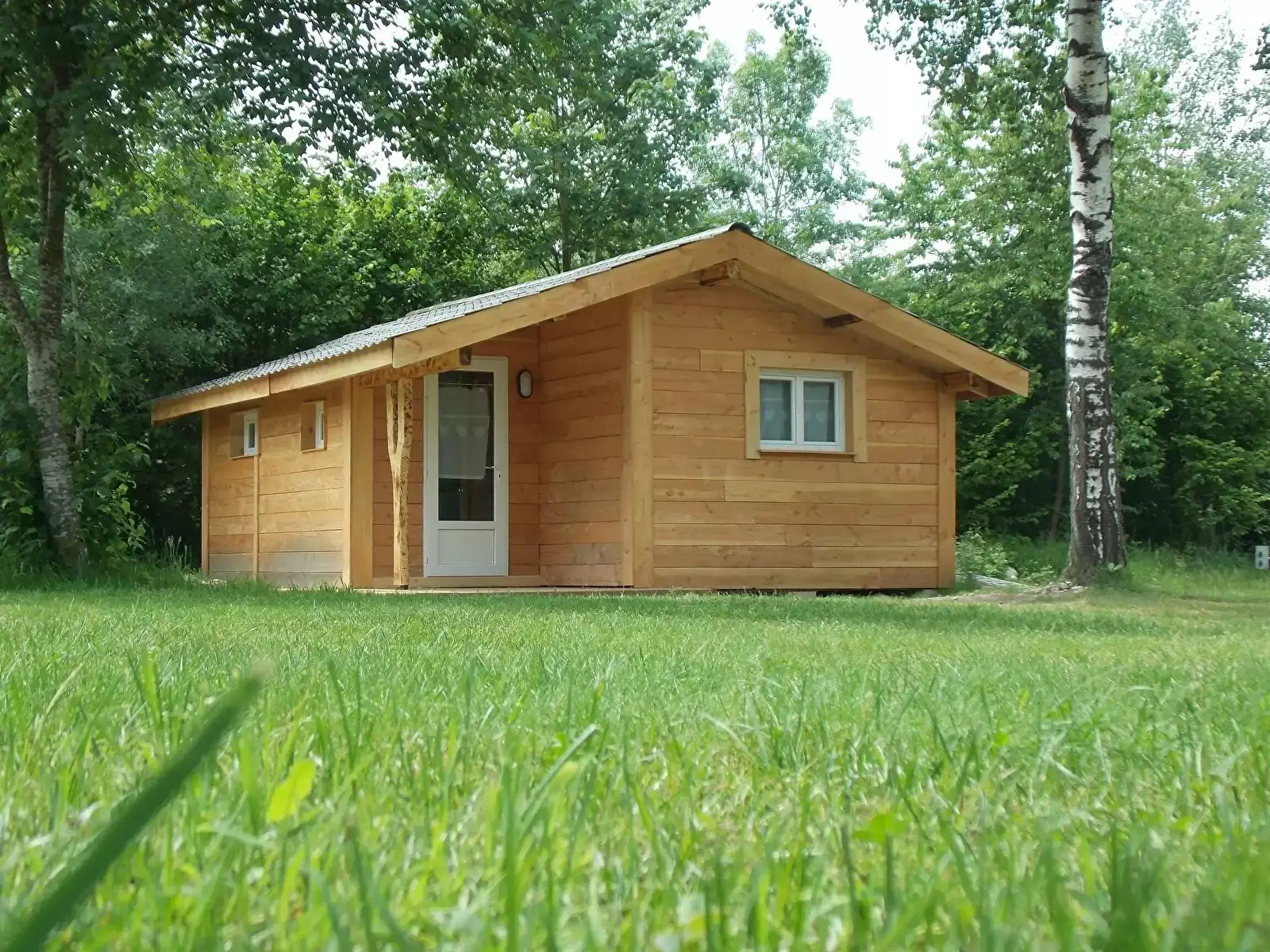 Chalet-Bungalow-Huisje Camping Au Mica