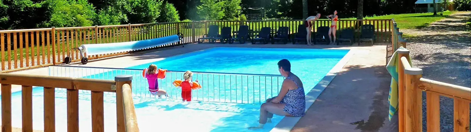 Zwembad Camping Au Mica