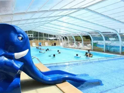 Swimming pool Camping Au Soir D' été