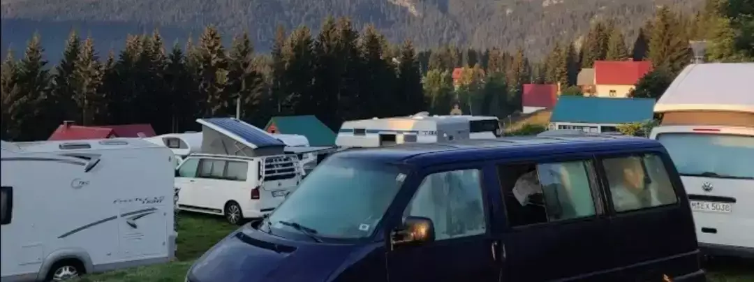 Widok Camping Autocamp Mlinski Potok