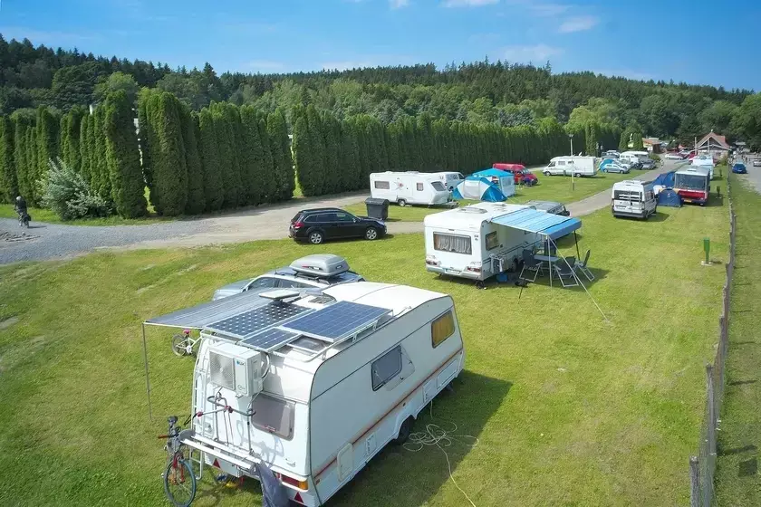 Mobilní dům Camping Autokemp Olsovec