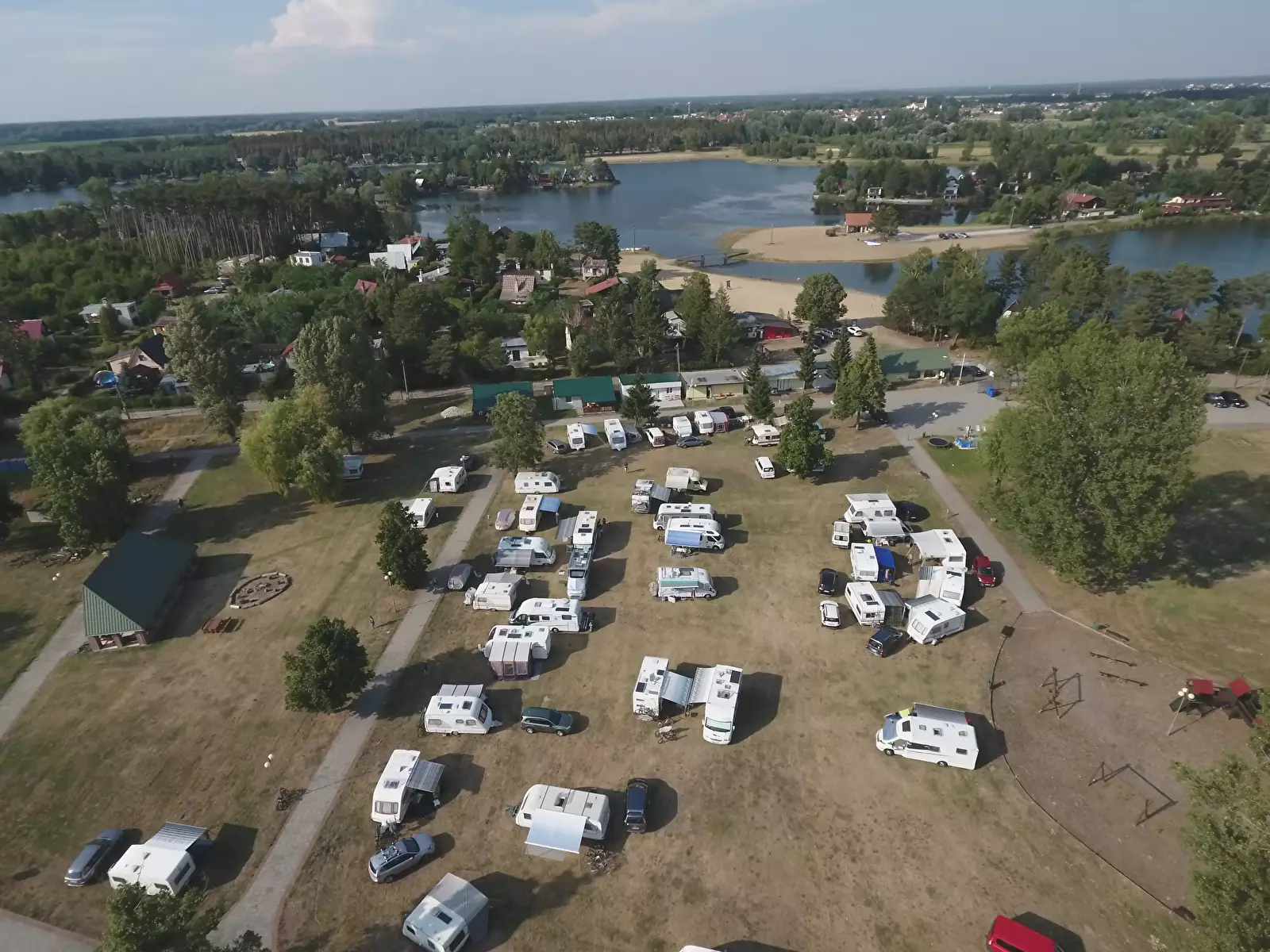 Kilátás Camping Autokemp Rudava