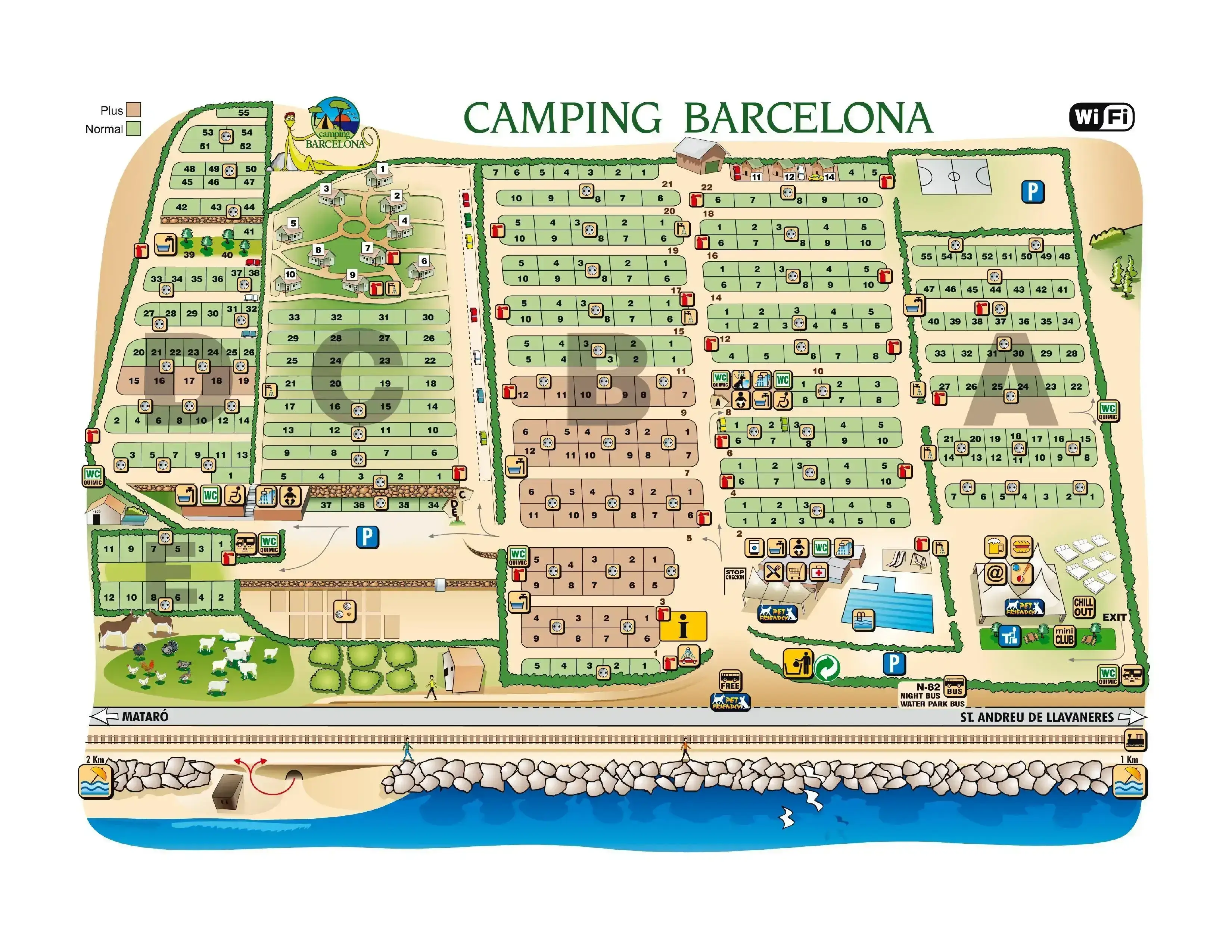 Camping Barcelona in Matar, Spain (2026) | JetCamp.com