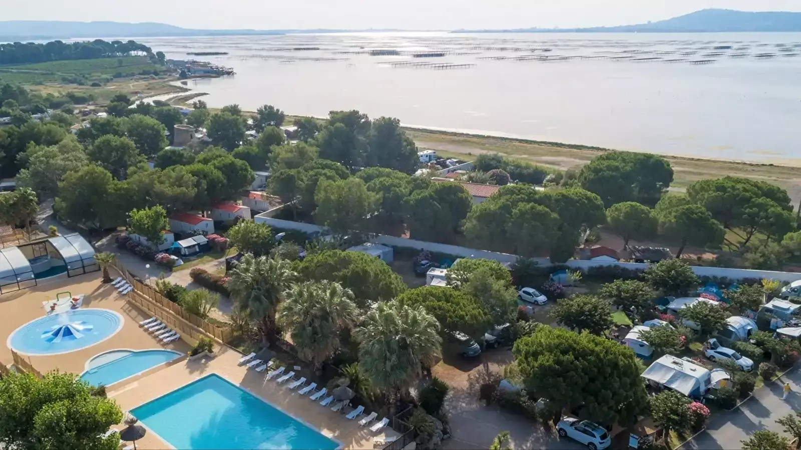 Locatie overzicht Camping Beau Rivage