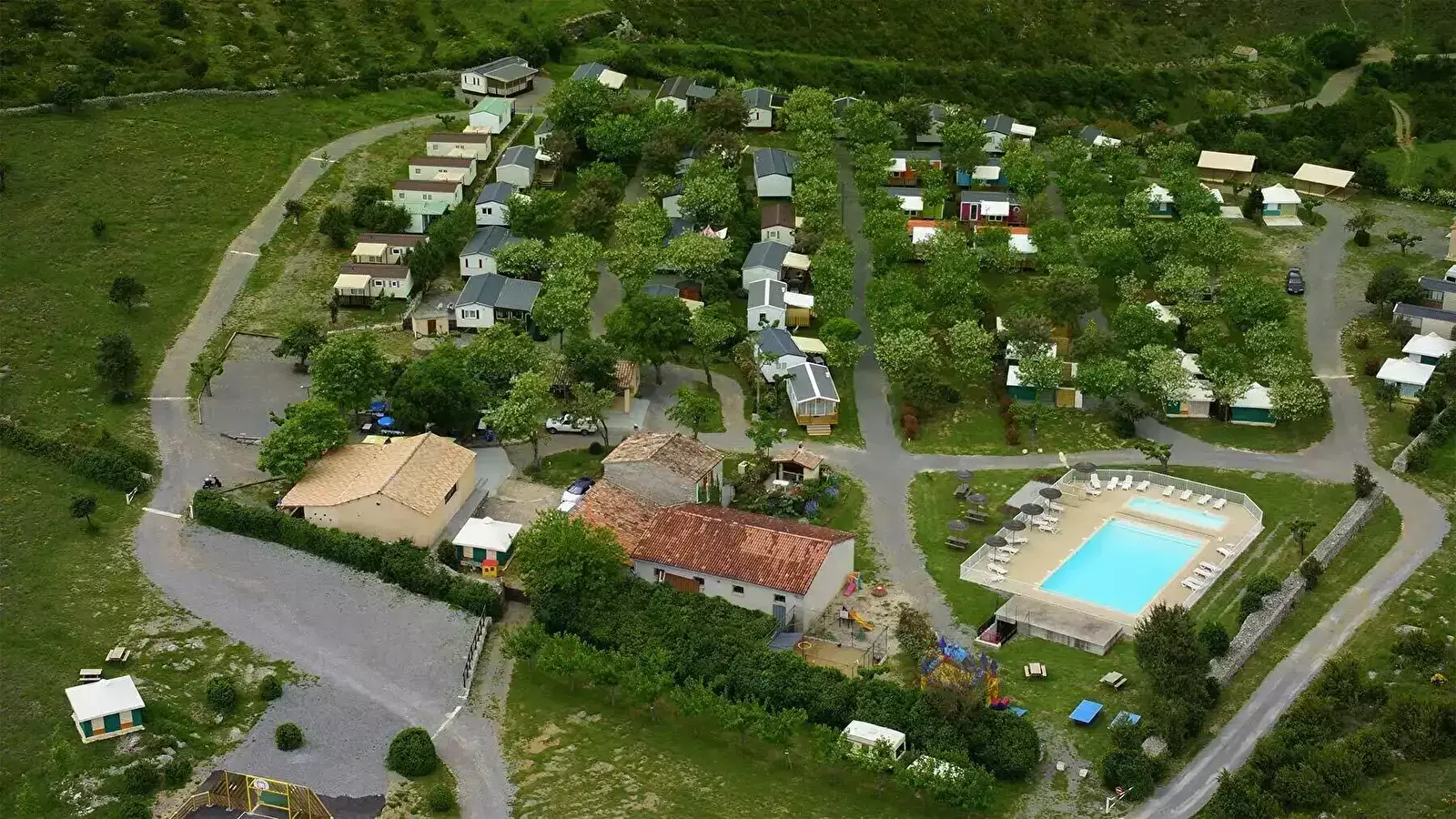 Vista Camping Beaume Giraud