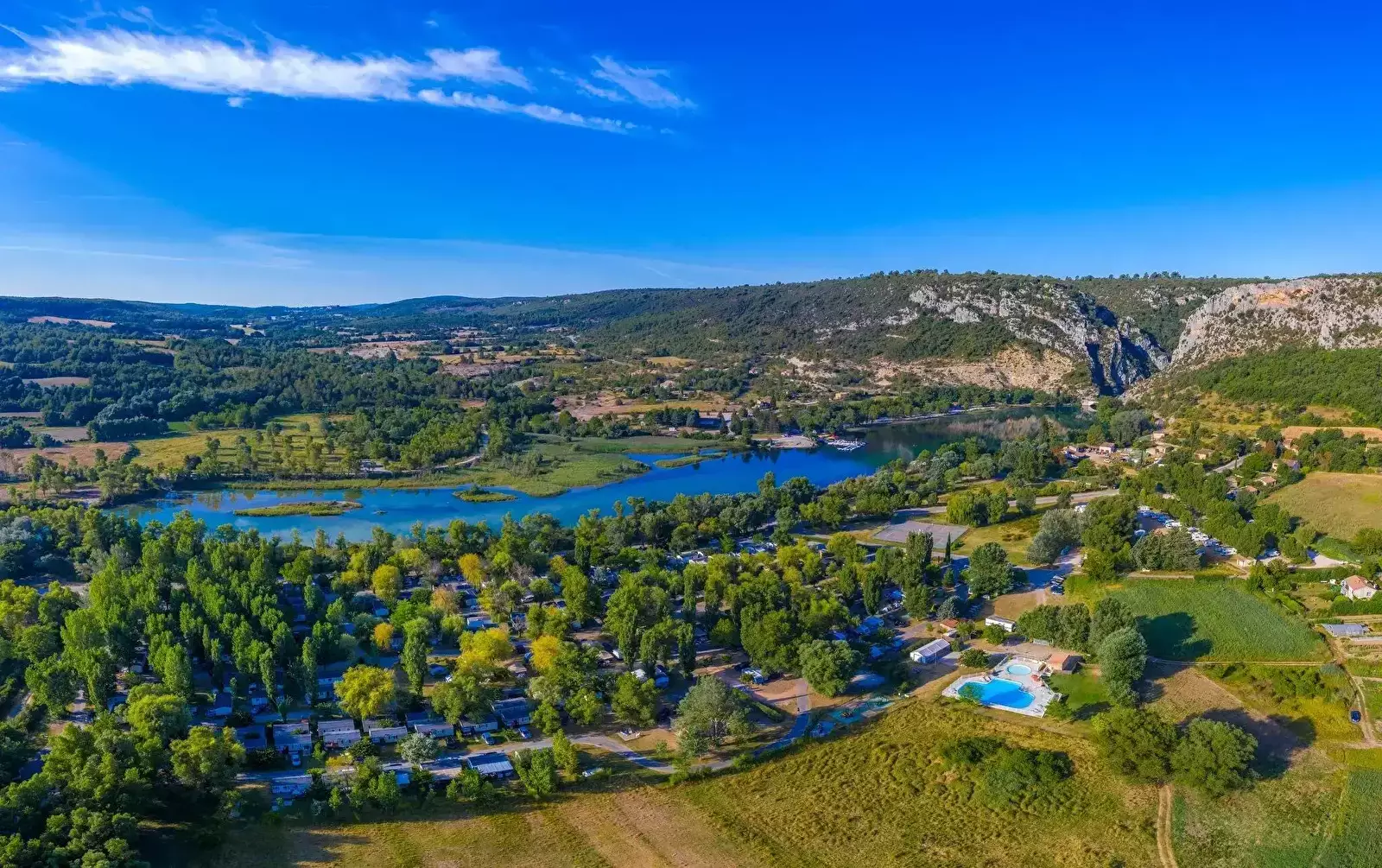 Panoramica Camping Bel Air Village Les Prés du Verdon